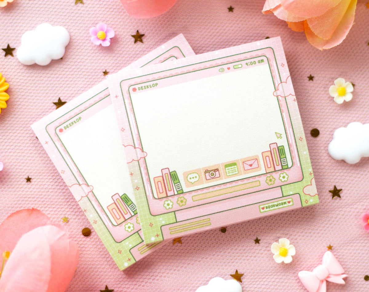 Unicorn Eclipse Bookworm Sticky Notes