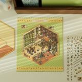 2jingis2jing Scene Sticker DIY Kit - Forest Library
