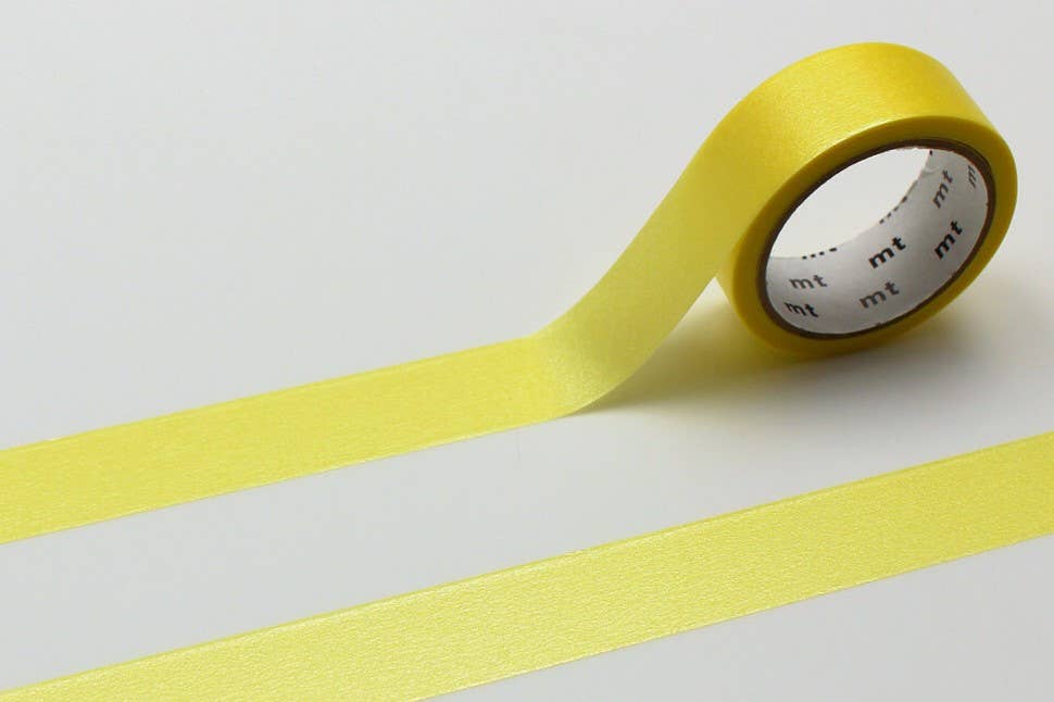 MT Washi Tape - Silky Yellow