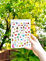 Art By Elowyn Teenie Tiny Stickers Sheet - 5" x 7" Sticker Sheet