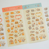 2jingis2jing Shiba Doodoo & Bobo Sticker Sheet