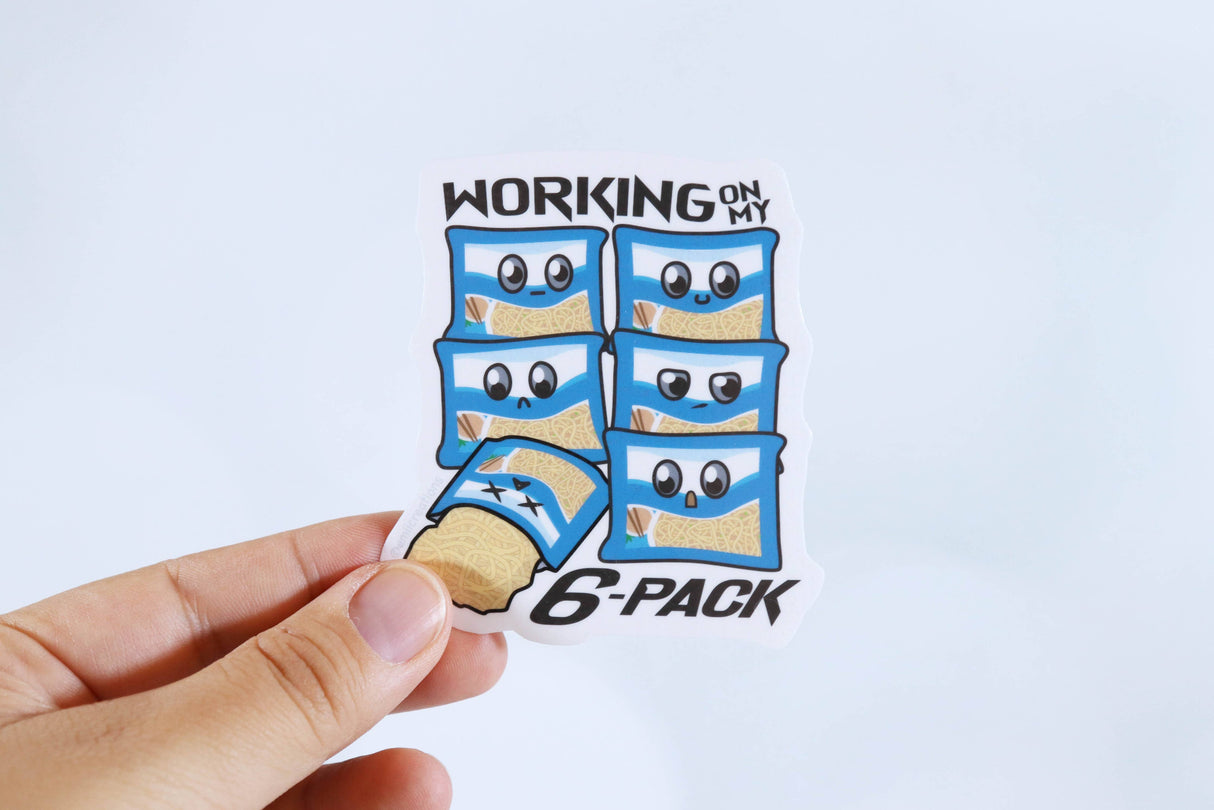 Atlas Stationers - Emii Creations 6-Pack Instant Ramen Sticker - Stickers - Image 4
