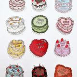 Art By Elowyn Zodiac Cake Stickers - 3" Die-Cut Stickers