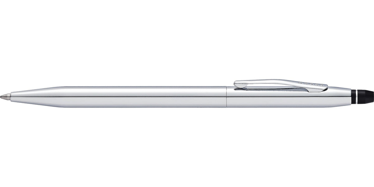 Click Chrome Ballpoint Pen Detail