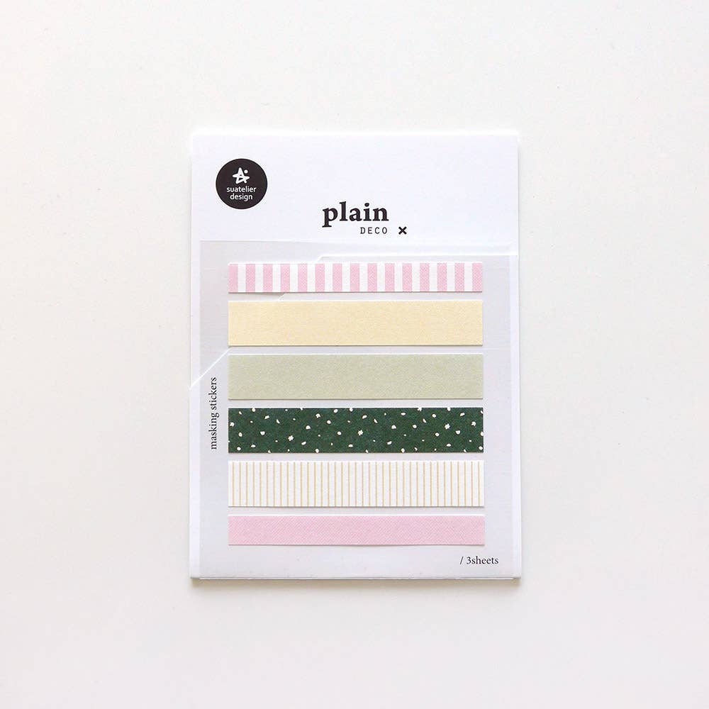 Suatelier Design Masking Stickers - Plain.69