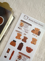 Bloom Paper Studio Introverted Fountain Pen Club Stickers