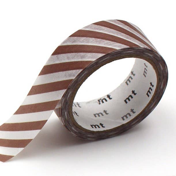 Tape Single: Stripe Brown