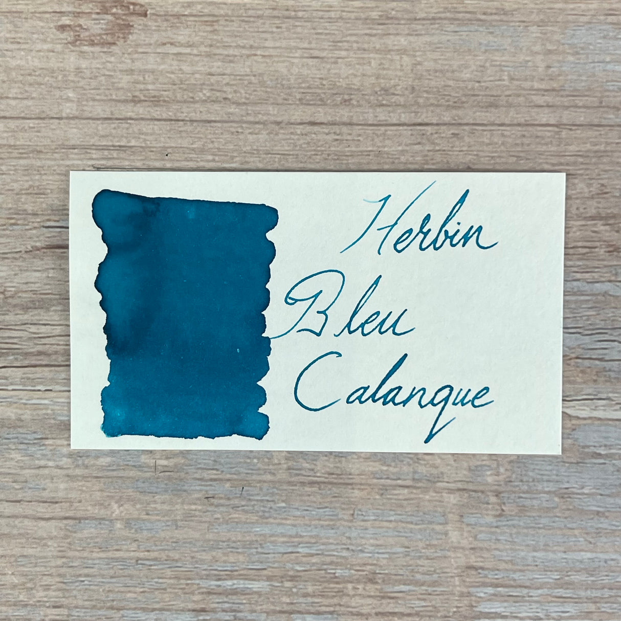 Jacques Herbin Bleu Calanque - 30ml Bottled Ink