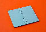 Plotter Blue Paper - 2mm Grid Quadrant Graph - 50 sheets (Bible Size)