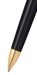Townsend Black Lacquer Ballpoint Pen Detail