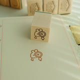 2jingis2jing Living Softly Rubber Stamp Vol. 1 (1.5cm)