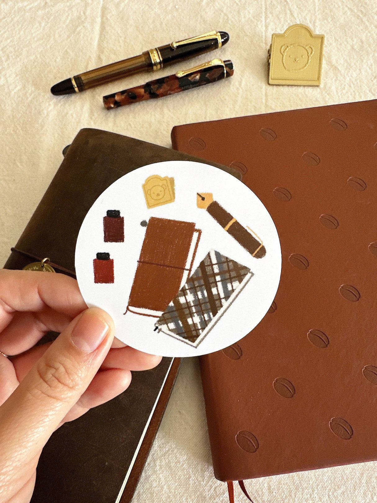 Bloom Paper Studio Writing Nook Die Cut Sticker