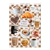 Letters to Apollo - Latte Love Sticker Sheet