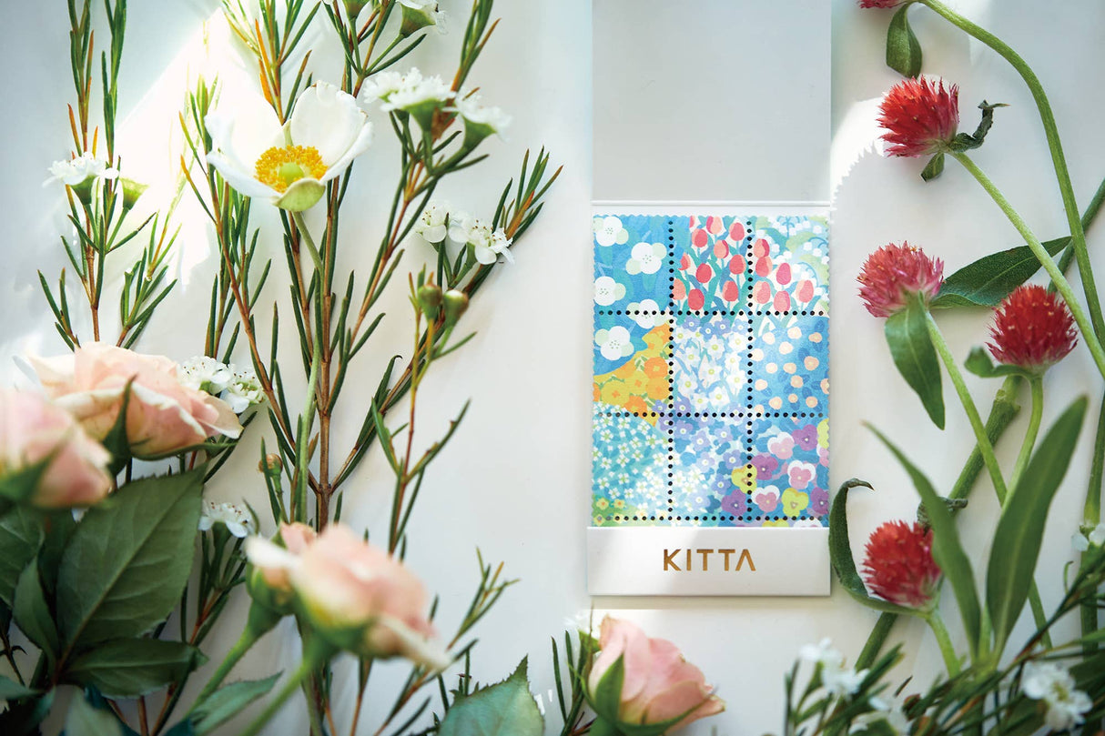 KITTA Portable Washi Decorative Tape - Special - Garden