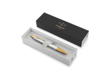 Parker IM Premium Ballpoint Pen - Pearl Lacquer & Gold Trim