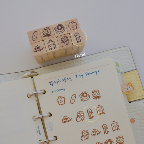 2jingis2jing Mini Rubber Stamp