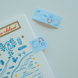 2jingis2jing Fruity Bunnie Writable Tape Roll