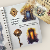 CoraCreaCrafts Lock & Key Sticker Book