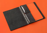 Plotter Leather Card Case - Double Pockets - Mini 5 Size