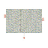 Hobonichi Techo A5 Cousin Planner Set - Liberty Fabrics: Sasha Kiora (April Start)