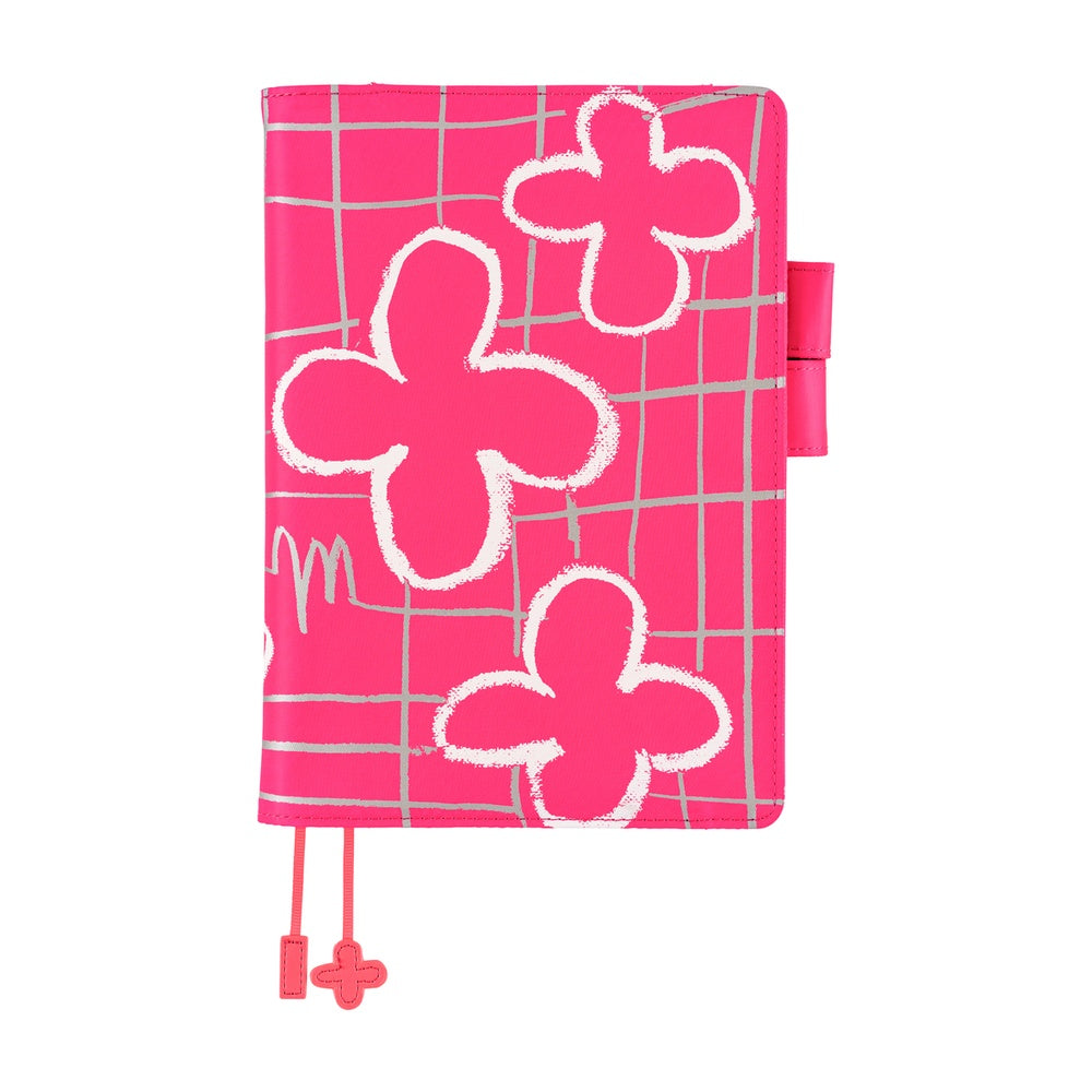 Hobonichi Techo A5 Cousin Planner Set - Makoto Matsubayashi: Pink Flowers (April Start)