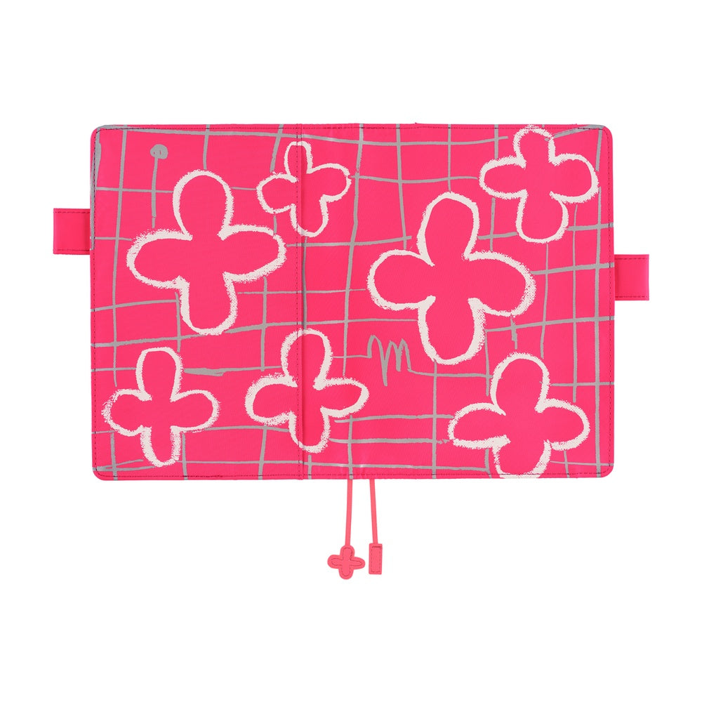 Hobonichi Techo A5 Cousin Planner Set - Makoto Matsubayashi: Pink Flowers (April Start)