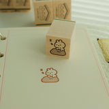2jingis2jing Living Softly Rubber Stamp Vol. 1 (1.5cm)