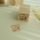 2jingis2jing Living Softly Rubber Stamp Vol. 1 (1.5cm)