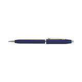 Century II Translucent Blue Lacquer Ballpoint Pen - side view