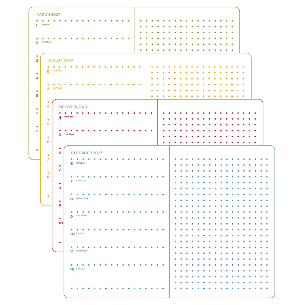 Leuchtturm 2027 Planner - Colorful Seasons Edition