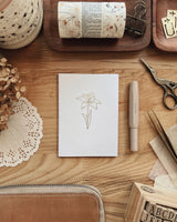 Sarica Studio Embossed TN Notebook - Passport Size