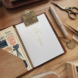 Sarica Studio Embossed TN Notebook - Passport Size