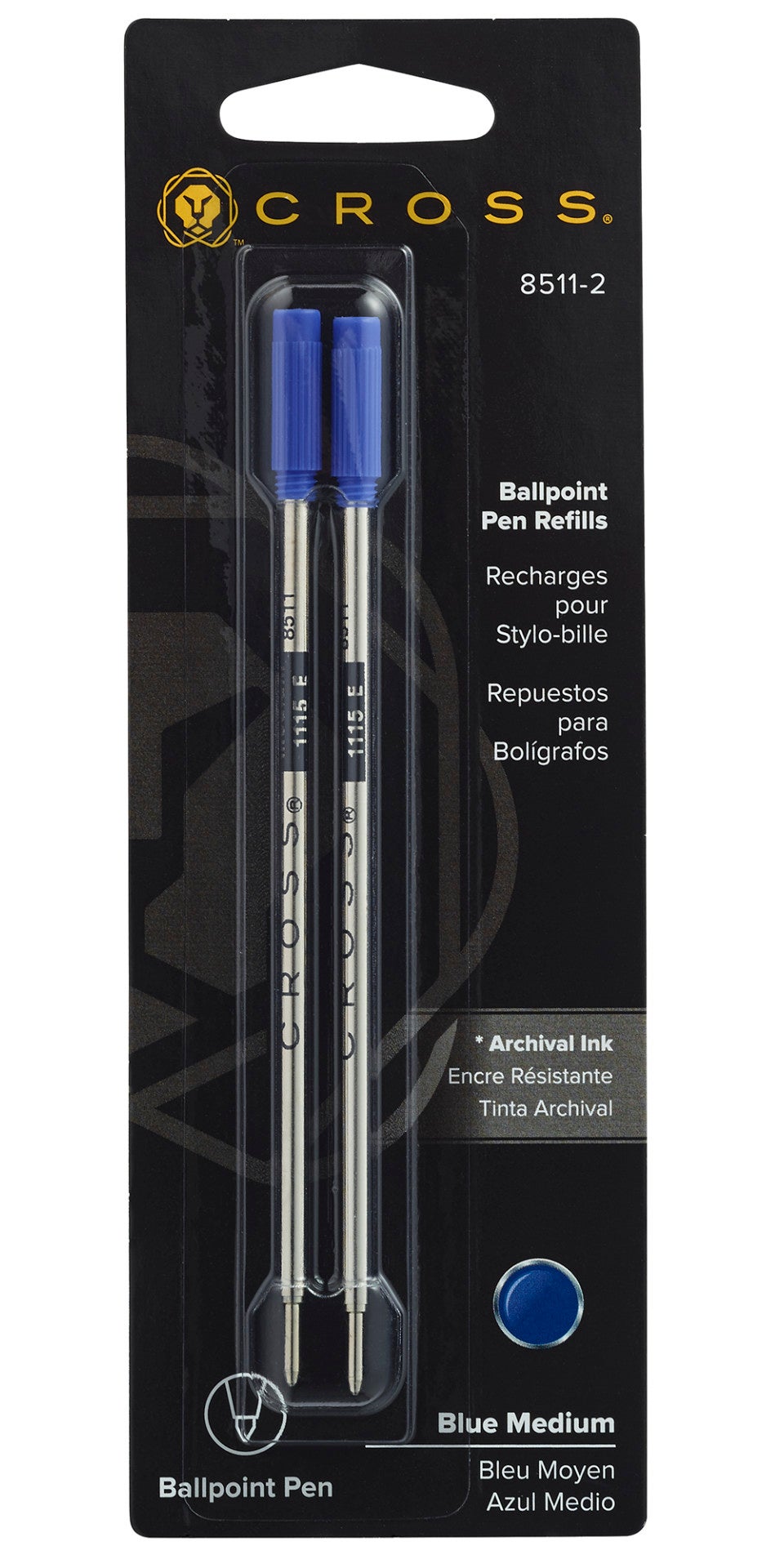 Cross Ballpoint Refill Blue Detail