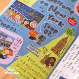 RiN! Studio New York City Die-Cut Washi Tape