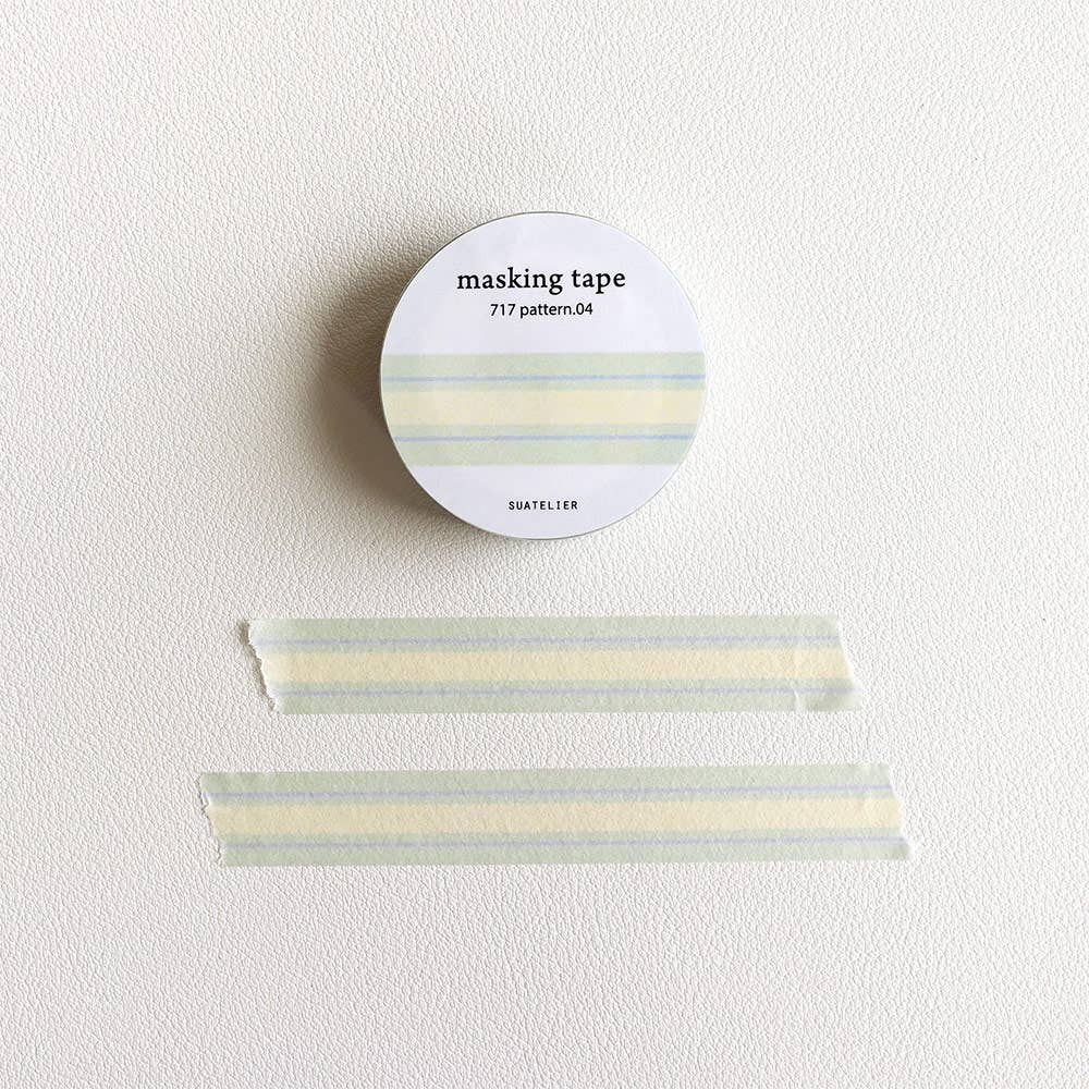 Suatelier Design Washi Tape - Pattern.04