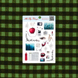 Art By Elowyn Vampires Sticker Sheet