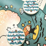 RiN! Studio Wave Mini Washi Tape
