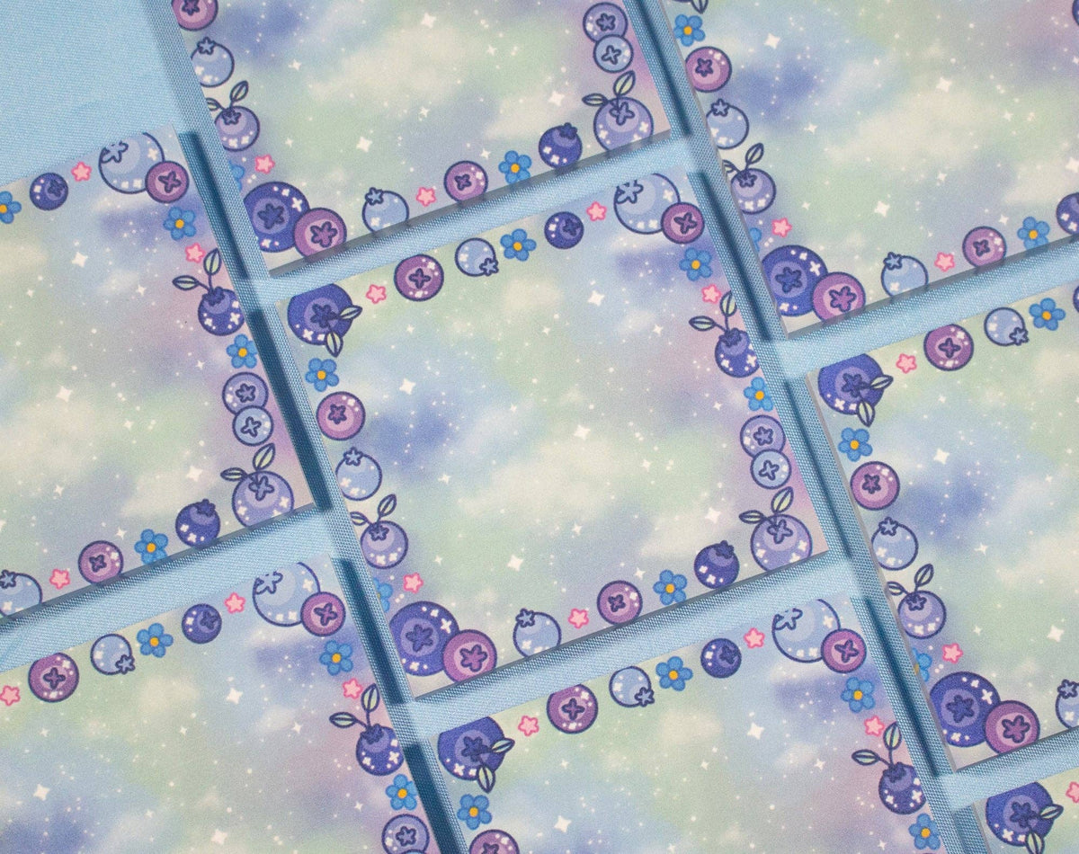 Unicorn Eclipse Blueberries Sticky Notes