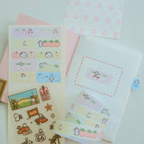 2jingis2jing Fruity Bunnie Writable Tape Roll