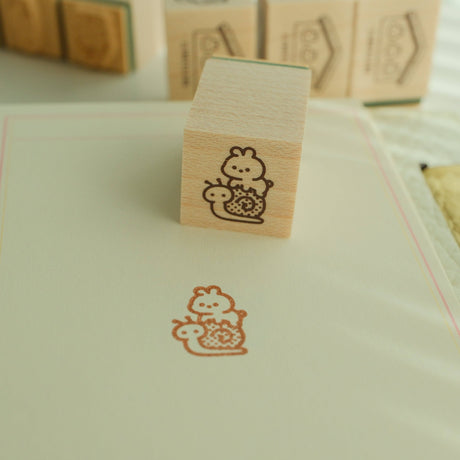 2jingis2jing Living Softly Rubber Stamp Vol. 1 (1.5cm)