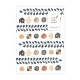 Papier Platz Emi Nakano Otegaru Memo Pad - Relaxing Snack Time