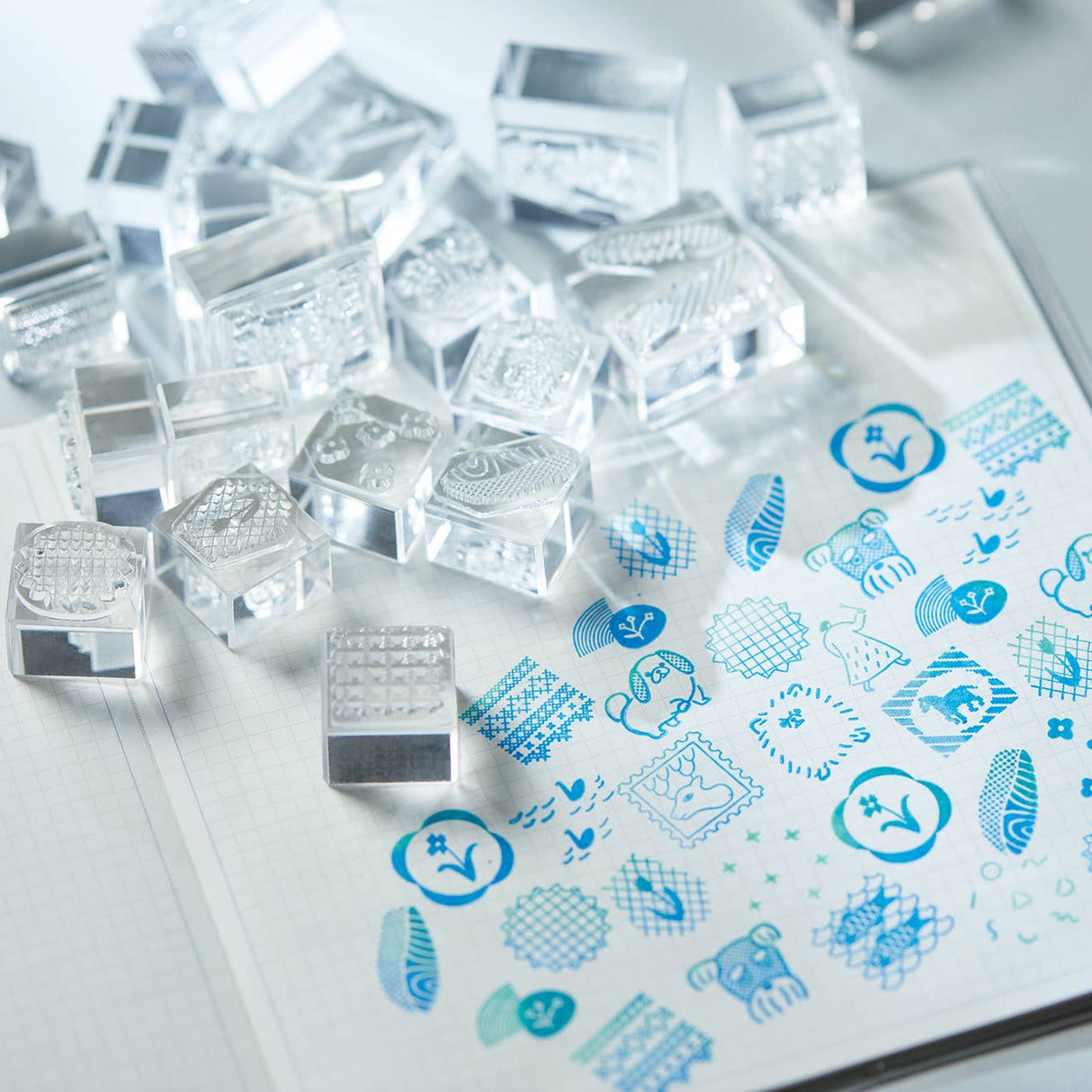 KORI JIRUSHI  Crystal Clarity Stamp S size