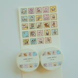 2jingis2jing Living Softly Washi Tape