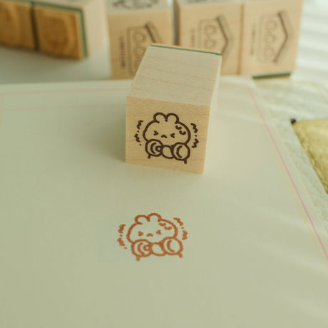 2jingis2jing Living Softly Rubber Stamp Vol. 1 (1.5cm)