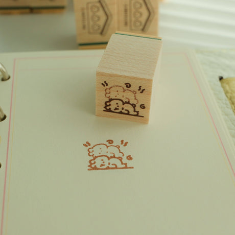 2jingis2jing Living Softly Rubber Stamp Vol. 1 (1.5cm)