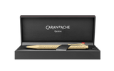 Caran D'Ache Damier Ecridor Ballpoint Pen - Gold