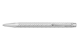 Caran D'Ache Damier Ecridor Ballpoint Pen - Grey Silver