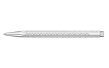 Caran D'Ache Damier Ecridor Ballpoint Pen - Grey Silver