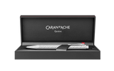 Caran D'Ache Damier Ecridor Ballpoint Pen - Grey Silver