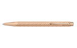 Caran D'Ache Damier Ecridor Ballpoint Pen - Rose Gold